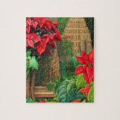 Aztec Poinsettias #1 Puzzle (Vertikal)