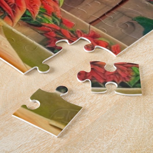 Aztec Poinsettias #2 Puzzle (Seite)