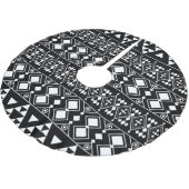 Aztec Polyester Weihnachtsbaumdecke (Schrägansicht)