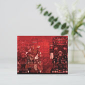Aztec Postkarte (Stehend Vorderseite)