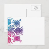 Aztec Postkarte (Vorne/Hinten)