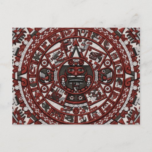 Aztec Postkarte (Vorderseite)