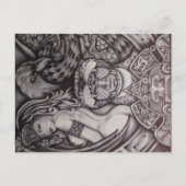 Aztec Postkarte (Vorderseite)