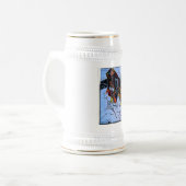 Aztec-Profil Bierglas (Vorderseite Links)