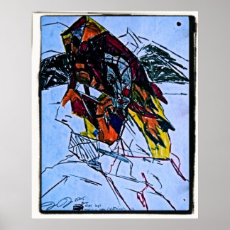 Aztec-Profil Poster