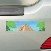 Aztec Pyramid Autoaufkleber (Auf Auto)