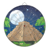 Aztec Pyramid Dartscheibe (vorne)