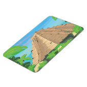 Aztec Pyramid Magnet (Linke Seite)