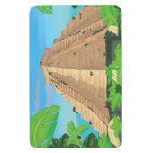 Aztec Pyramid Magnet (Vertikal)