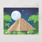 Aztec Pyramid Postkarte (Vorderseite)