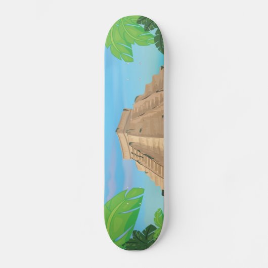 Aztec Pyramid Skateboard (Vorderseite)