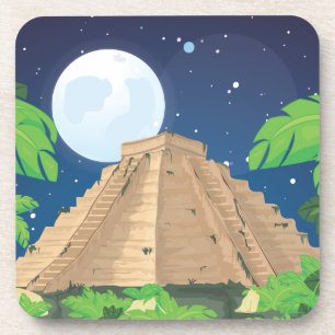 Aztec Pyramid Untersetzer