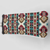Aztec Red Golf Headcover (Vorderseite)