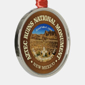 Aztec Ruins (NM) Ornament Aus Metall (Rechts)
