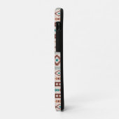 Aztec Rusts Aquamarines Cream Mixed Motifs-Muster Case-Mate iPhone Hülle (Hinten/Links)