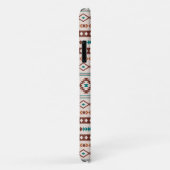 Aztec Rusts Aquamarines Cream Mixed Motifs-Muster Case-Mate iPhone Hülle (Hinten/Rechts)