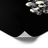 Aztec Skull Warrior Poster (Ecke)