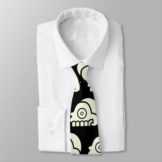 Aztec Skulls Krawatte (Gebunden)