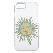 Aztec Smiling Sun-Gesicht | TelefonCase Case-Mate iPhone Hülle (Rückseite)