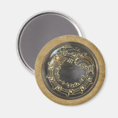 Aztec Snake Magnet (Vorderseite/Rückseite)