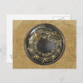 Aztec Snake Postkarte (Vorne/Hinten)