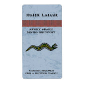 Aztec Snake Zuhause Made Beer Labels (Vorne)