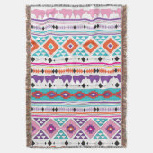 "Aztec South West Pattern" Decke (Vorderseite Vertikal)