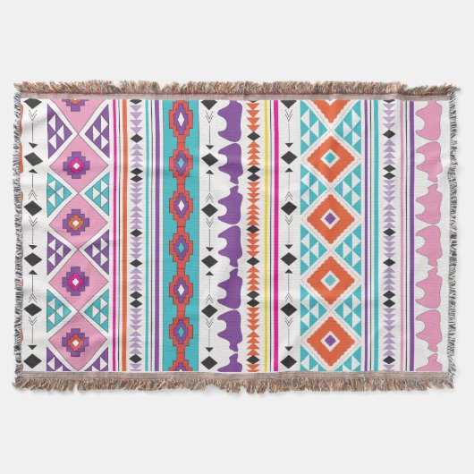 "Aztec South West Pattern" Decke (Vorderseite)