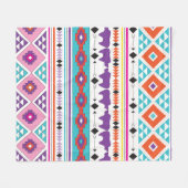 Aztec South West Pattern Fleecedecke (Vorderseite (Horizontal))