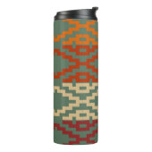 Aztec Southwestern Tribal Diamonds Thermosbecher (Nach links gedreht)