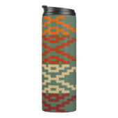 Aztec Southwestern Tribal Diamonds Thermosbecher (Nach rechts gedreht)