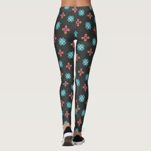 Aztec Starburst Leggings (Rückseite)