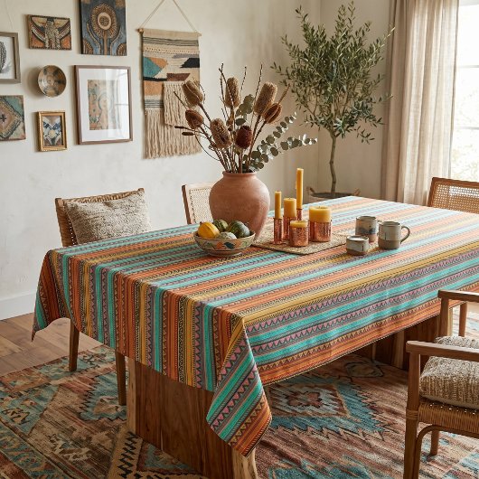 Aztec Streifen tableclout Tischdecke