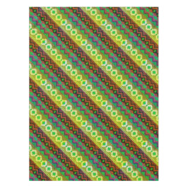 Aztec Style Green Brown Tan Tischdecke