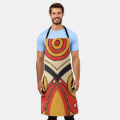 Aztec Style Tribal Schürze (Getragen)