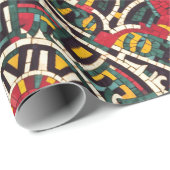 Aztec Style Wrapping Paper Geschenkpapier (Rolleneckpunkt)