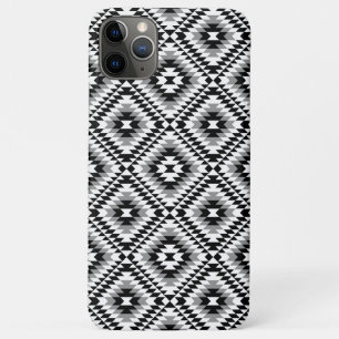 Aztec Stylized BW+Gray Symbol Pattern Case-Mate iPhone Hülle