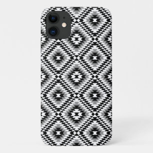 Aztec Stylized BW+Gray Symbol Pattern Case-Mate iPhone Hülle