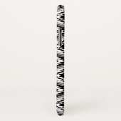 Aztec Stylized BW+Gray Symbol Pattern Case-Mate iPhone Hülle (Hinten/Rechts)