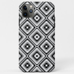 Aztec Stylized BW+Gray Symbol Pattern Case-Mate iPhone Hülle