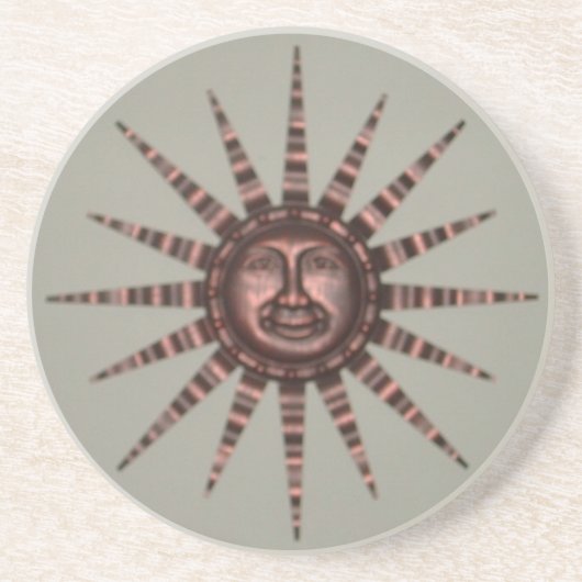 AZTEC SUN Achterbahn Getränkeuntersetzer (Vorne)