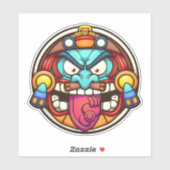 Aztec Sun Aufkleber (Blatt)
