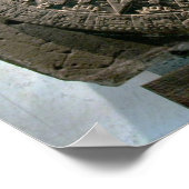 Aztec "Sun calendar", Mexiko-Stadt Poster (Ecke)