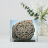 Aztec "Sun calendar", Mexiko-Stadt Postkarte (Stehend Vorderseite)