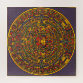 Aztec Sun Puzzle (Horizontal)
