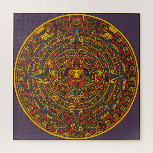 Aztec Sun Puzzle (Vertikal)