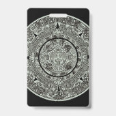 Aztec Sun Stone Maya Kalender 1 Ausweis (Rückseite)