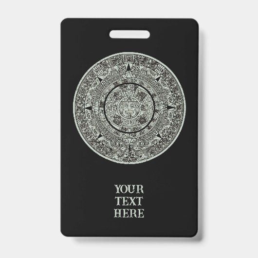 Aztec Sun Stone Maya Kalender 1 Ausweis (Vorderseite)