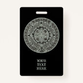 Aztec Sun Stone Maya Kalender 1 Ausweis (Vorderseite)