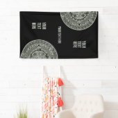 Aztec Sun Stone Maya Kalender 1 Banner (Insitu)